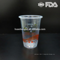 FDA a certifié la tasse en plastique jetable transparente de la meilleure qualité 16oz / 480ml PP